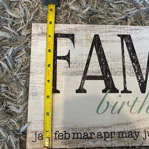 Wall Art - Family Birthdays - Picture 5 of 5